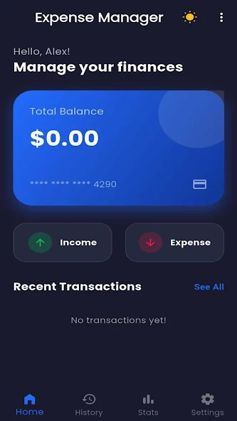 Moneyza-Track Expense & Budget screenshot