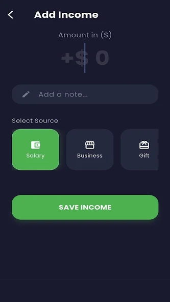 Moneyza-Track Expense & Budget screenshot