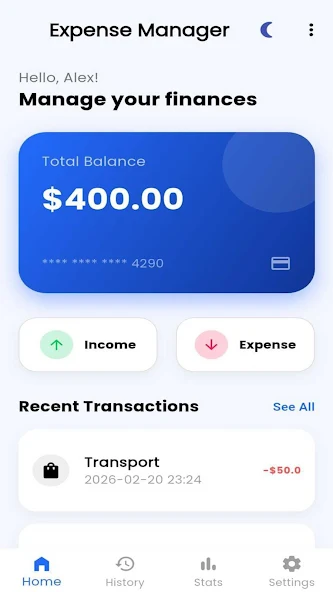 Moneyza-Track Expense & Budget screenshot