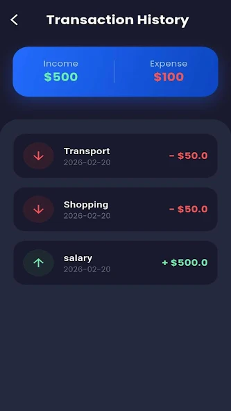 Moneyza-Track Expense & Budget screenshot