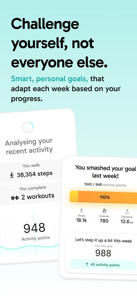 Motion: Steps & Fitness Game screenshot