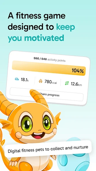 Motion - Steps & Fitness Game screenshot
