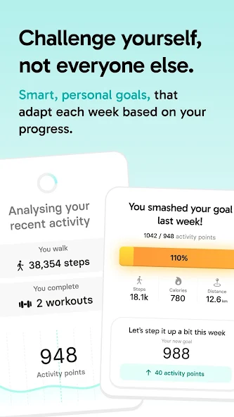 Motion - Steps & Fitness Game screenshot