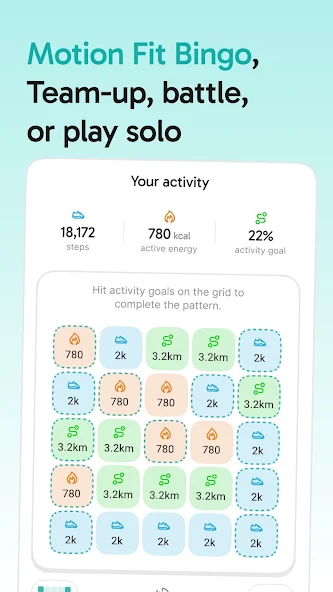 Motion - Steps & Fitness Game screenshot
