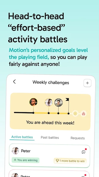 Motion - Steps & Fitness Game screenshot