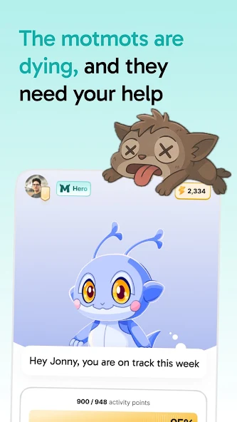 Motion - Steps & Fitness Game screenshot