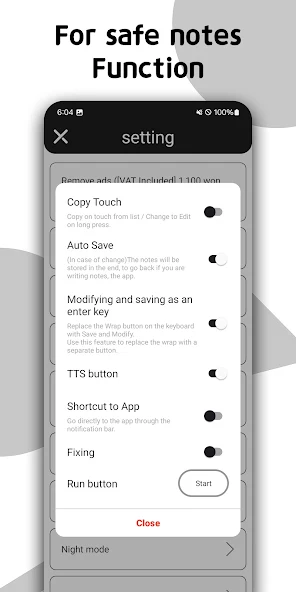 My Memo - Lock Screen Display screenshot
