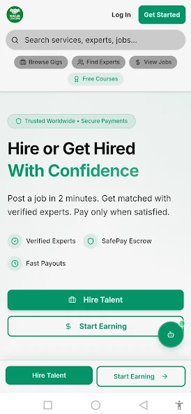 Naijalancers: Freelance App screenshot