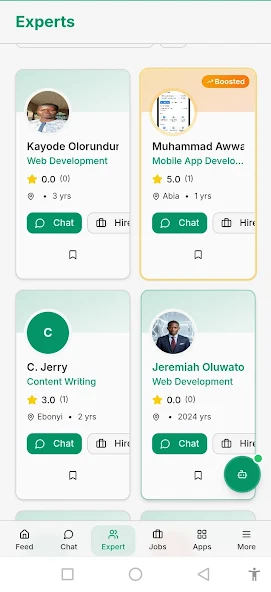 Naijalancers: Freelance App screenshot