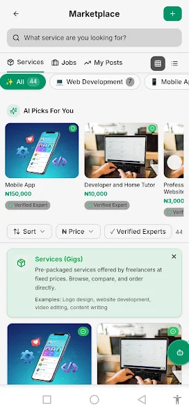 Naijalancers: Freelance App screenshot