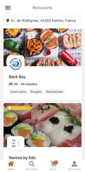Naofood screenshot