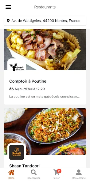 Naofood screenshot