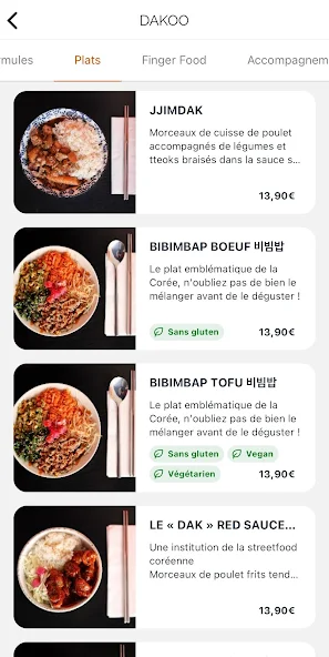 Naofood screenshot