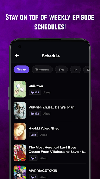 Nimex - Your Anime Companion screenshot
