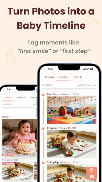 Note Baby: Shared Baby Tracker screenshot
