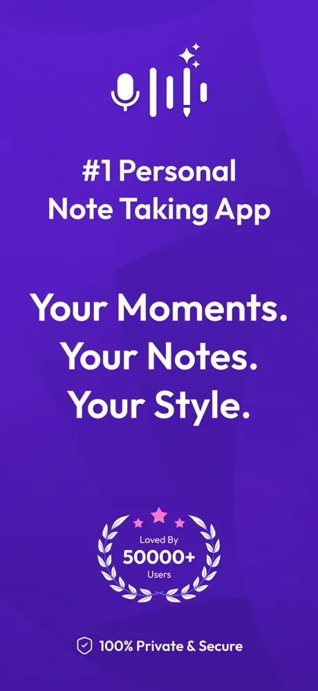 NotterAI - AI Note Taker screenshot