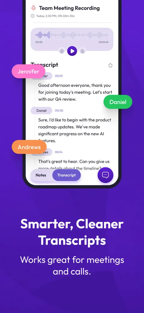 NotterAI - AI Note Taker screenshot