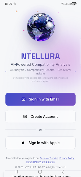 NTELLURA Compatibility screenshot