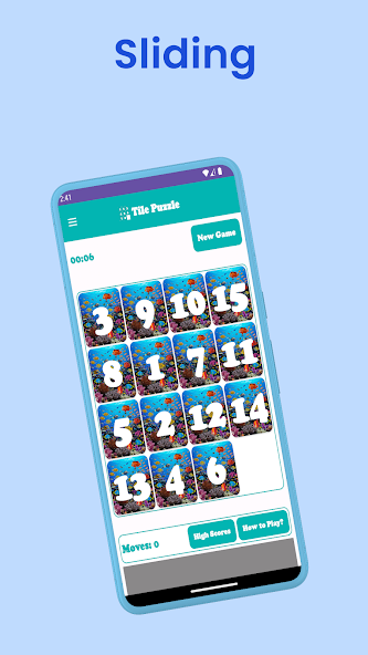 Number Sliding Puzzle screenshot