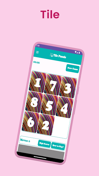 Number Sliding Puzzle screenshot