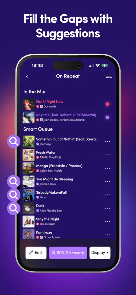 Offtrack: the AI DJ app screenshot