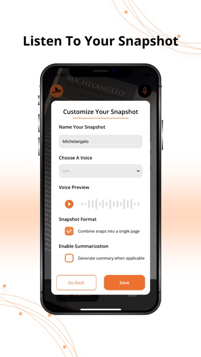 Oriole - Text to Speech Reader screenshot