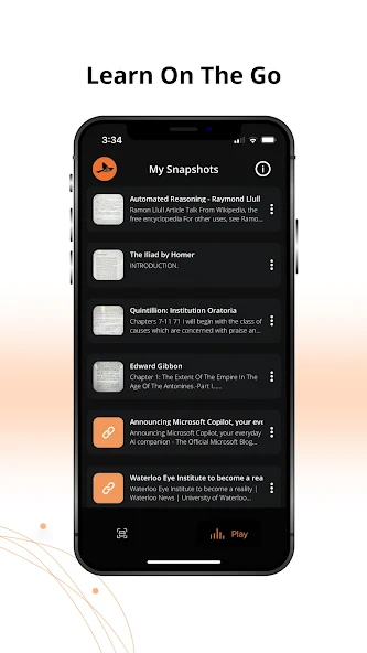 Oriole TTS: Scan to Speech screenshot