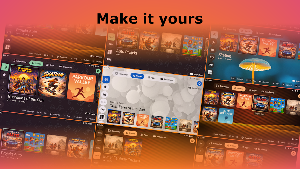 Papaya - Games Launcher screenshot