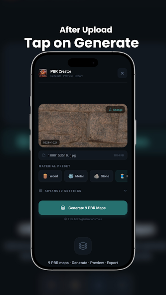 PBR Creator – Texture Maker screenshot