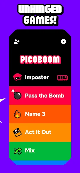 Picoboom screenshot