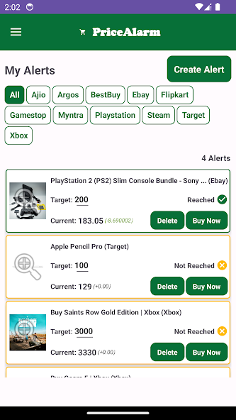 PriceAlarm: Price Drop Alerts screenshot