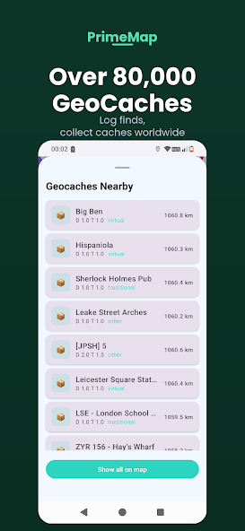 PrimeMap screenshot