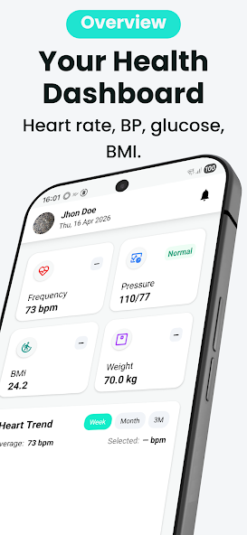 PulseTrack - Heart Monitor screenshot