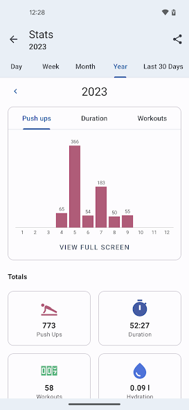 Push Ups Counter and Timer screenshot