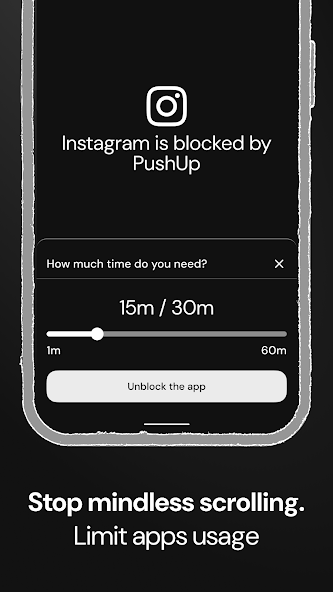 PushUp: Screen Time & Fitness screenshot