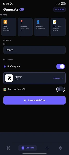 QR Magic - Scan & Generator screenshot