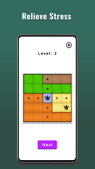 Queens Puzzle - Queens logic screenshot