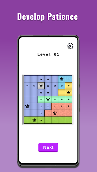 Queens Puzzle - Queens logic screenshot