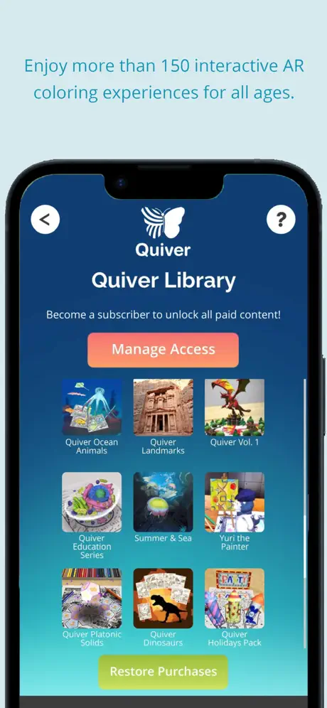 Quiver - 3D Coloring App screenshot