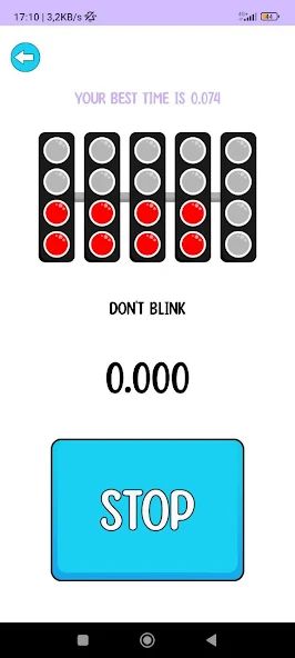 Reaction Test screenshot