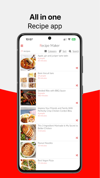 Recipe Maker – your cookbook screenshot