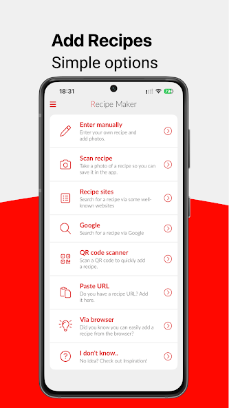 Recipe Maker – your cookbook screenshot