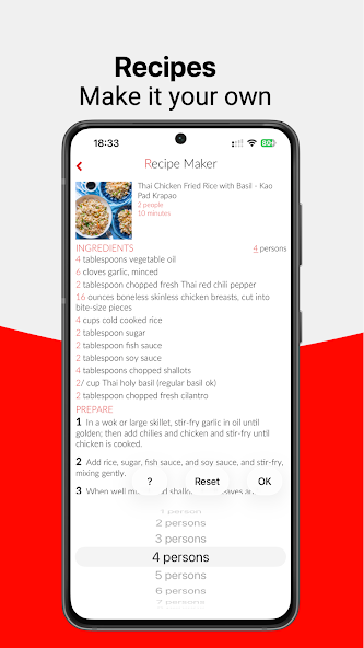 Recipe Maker – your cookbook screenshot