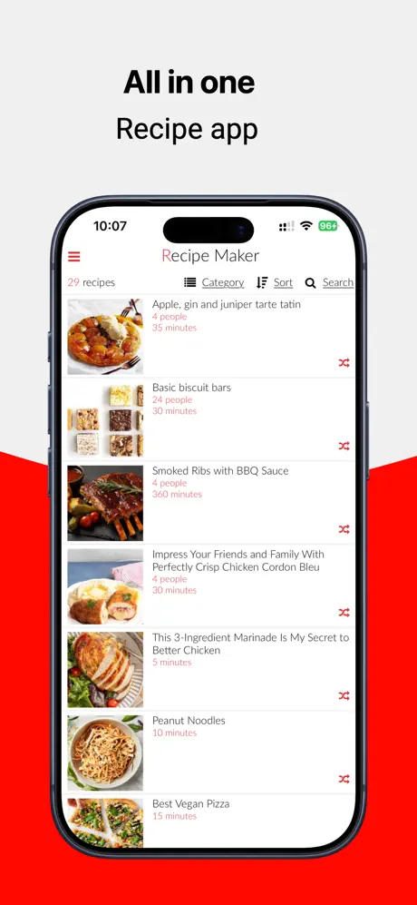Recipe Maker – your cookbook screenshot