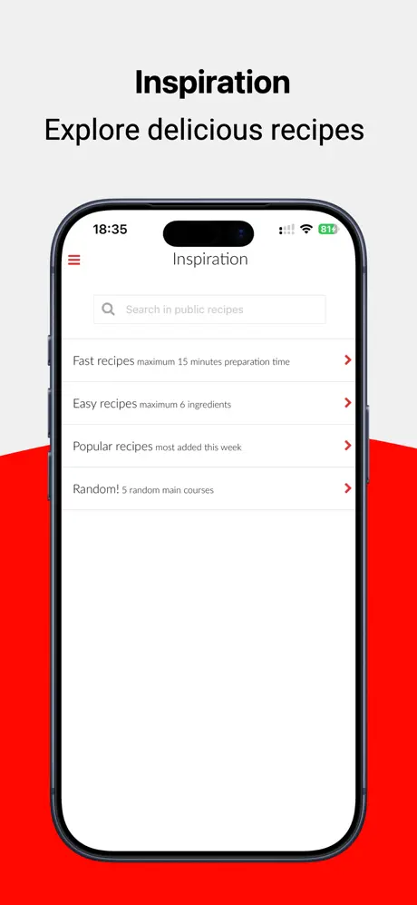 Recipe Maker – your cookbook screenshot