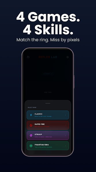 Reflex Lab: Reaction Time Game screenshot
