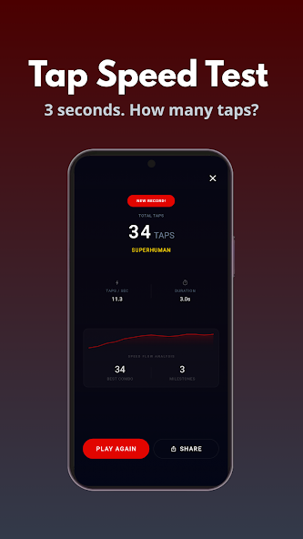 Reflex Lab: Reaction Time Game screenshot