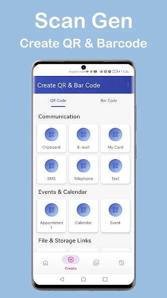 Scan Gen: QR & Barcode Maker screenshot