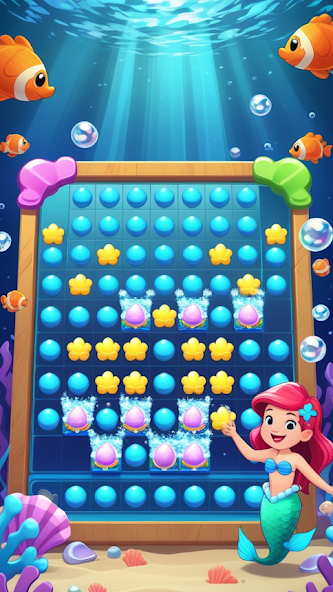 Sea Pop Match 3: Puzzle Saga screenshot