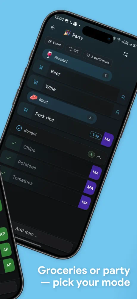 Shoplix: Shared Shopping List screenshot